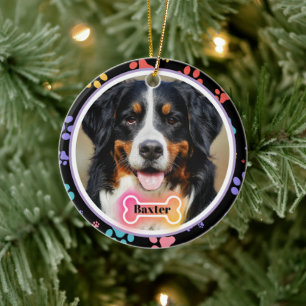 Drucken von Foto und Namen für benutzerdefinierte Keramik Ornament