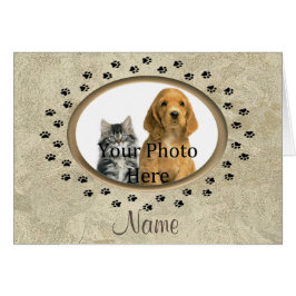 Drucken von Marbour-Look Hund oder Cat-Memorial ei