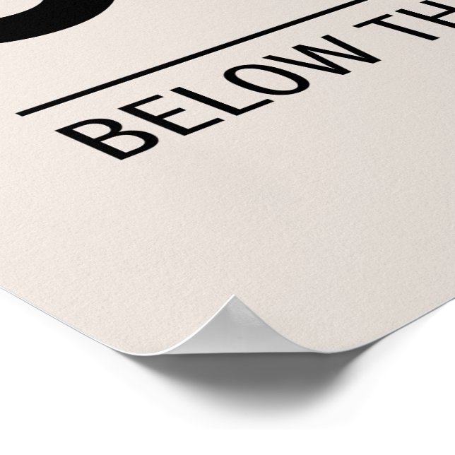 Drucken, Werteplakatpapier (Matte) Poster (Ecke)