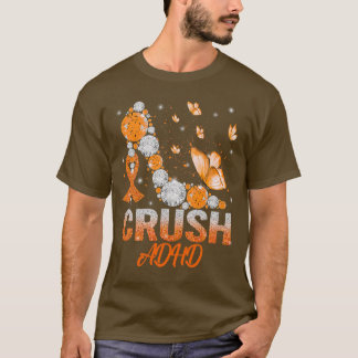 DRUCKENDE ADHD-Bewusstsein High Heels Unterstützun T-Shirt