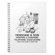 Drucker & Finisher-Notebook