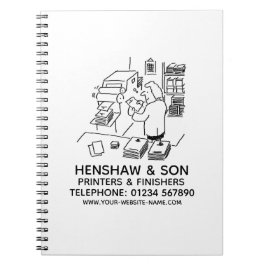 Drucker & Finisher-Notebook Notizblock