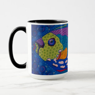 Drückerfisch-Tasse Tasse