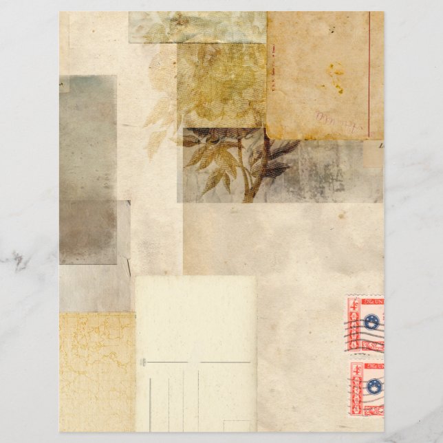 Druckerschreiber für Vintage Blätter (Vorderseite)