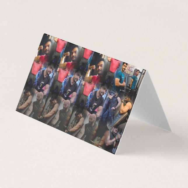 Druckerzeugnisse für Tablettenstände, bedruckt mit Visitenkarten (Vorderseite)