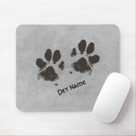 Druckfarben auf Beton Personalisiert Mousepad