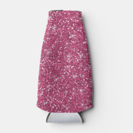 Druckfarbener Glitzer Flaschenkühler