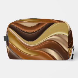 Druckgeschraubtasche in stylischer Grafik Waschbeutel