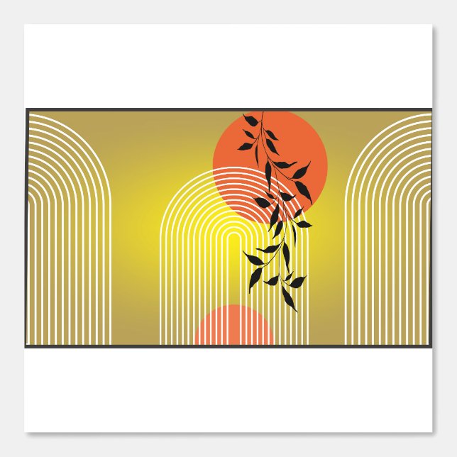 Druckgrafik Tapete (Vorderseite)