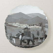 Druckkissen zum indischen Kulturerbe