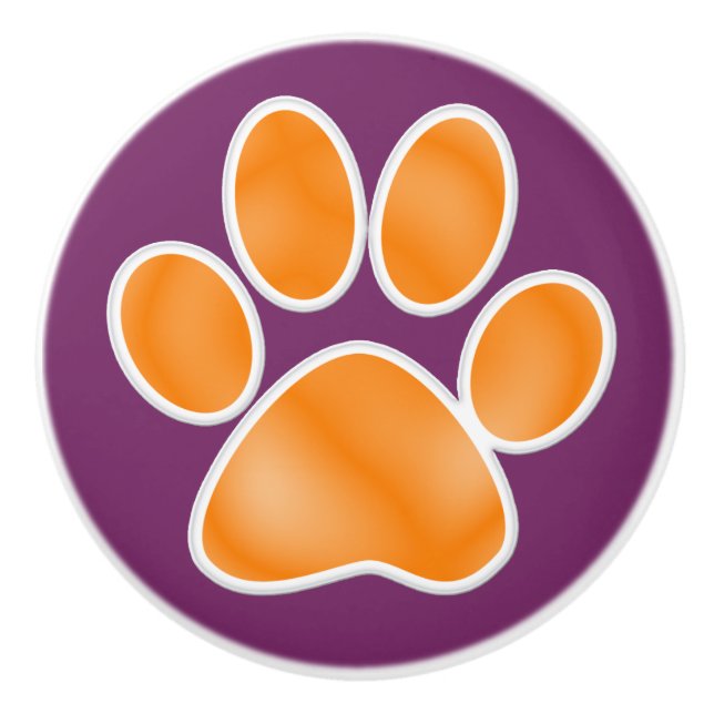 Druckknopf für die Keramik einfügen - SRF Keramikknauf (Vorderseite)