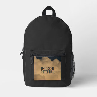 Druckknopfbeutel Bedruckter Rucksack