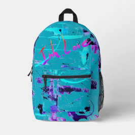 Druckknopfbeutel Bedruckter Rucksack