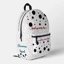 Druckknopfbeutel Bedruckter Rucksack