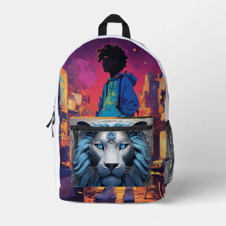 Druckknopfbeutel Bedruckter Rucksack