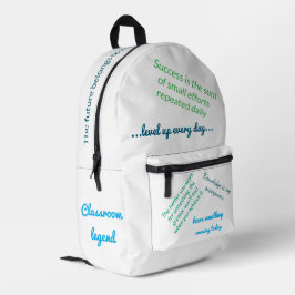 Druckknopfbeutel Bedruckter Rucksack