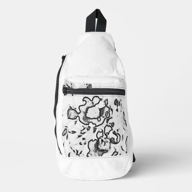 Druckknopfbeutel Crossbody Bag (Vorderseite)