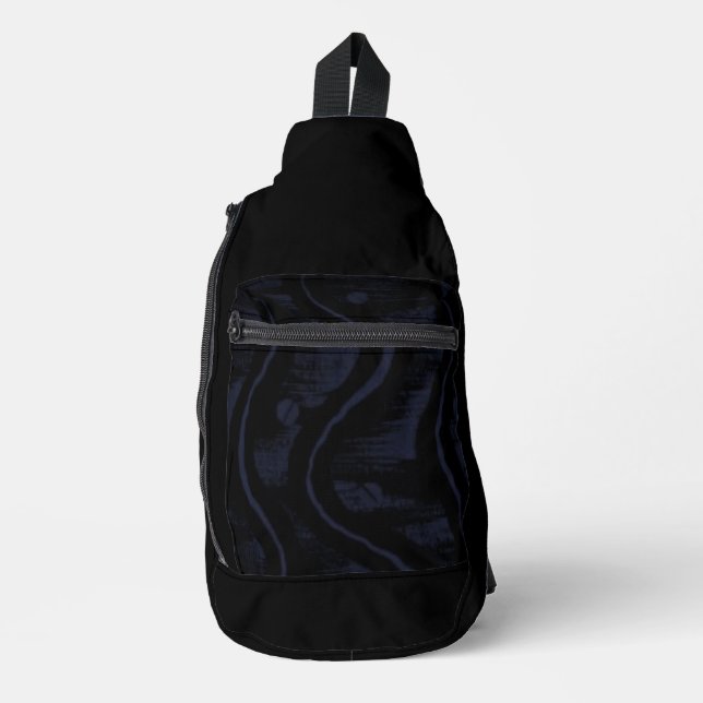 Druckknopfbeutel Crossbody Bag (Vorderseite)
