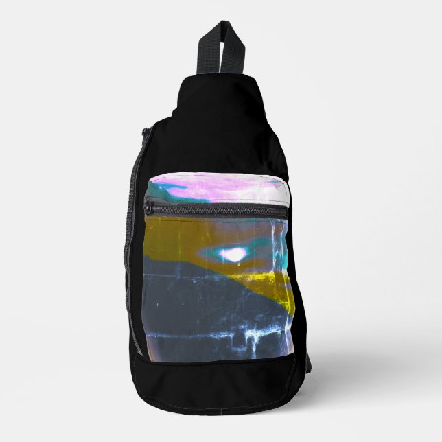 Druckknopfbeutel Crossbody Bag (Vorderseite)