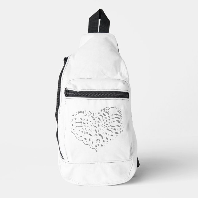 Druckknopfbeutel Crossbody Bag (Vorderseite)