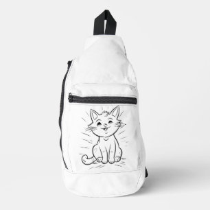 Druckknopfbeutel Crossbody Bag