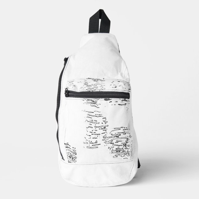Druckknopfbeutel Crossbody Bag (Vorderseite)