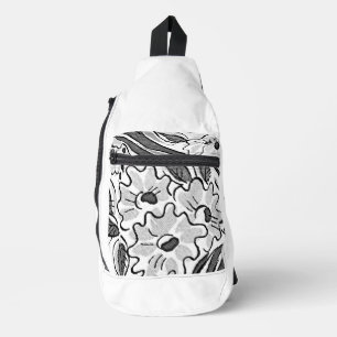Druckknopfbeutel Crossbody Bag