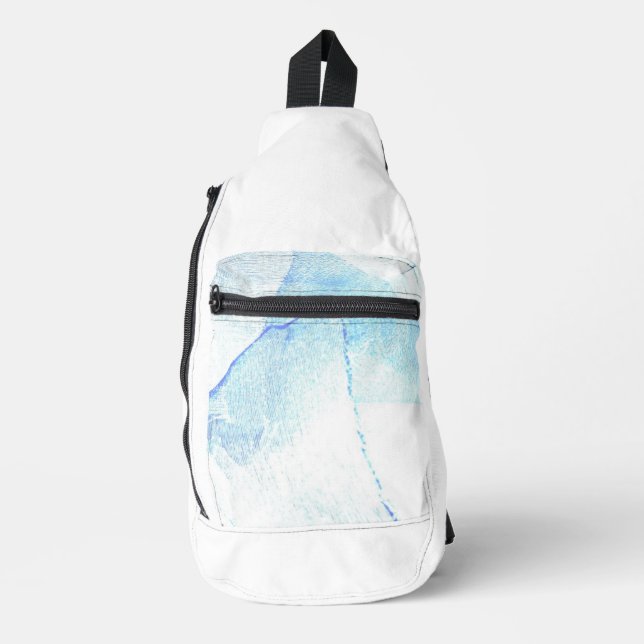 Druckknopfbeutel Crossbody Bag (Vorderseite)