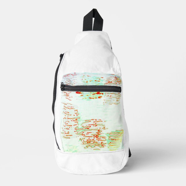 Druckknopfbeutel Crossbody Bag (Vorderseite)