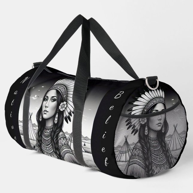 Druckknopfbeutel Duffle Bag (Rechte Ecke)