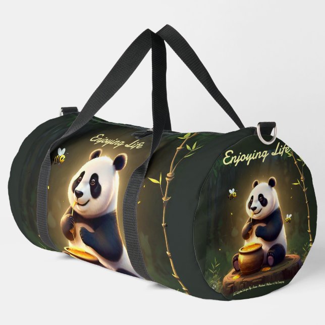 Druckknopfbeutel Duffle Bag (Linke Ecke)