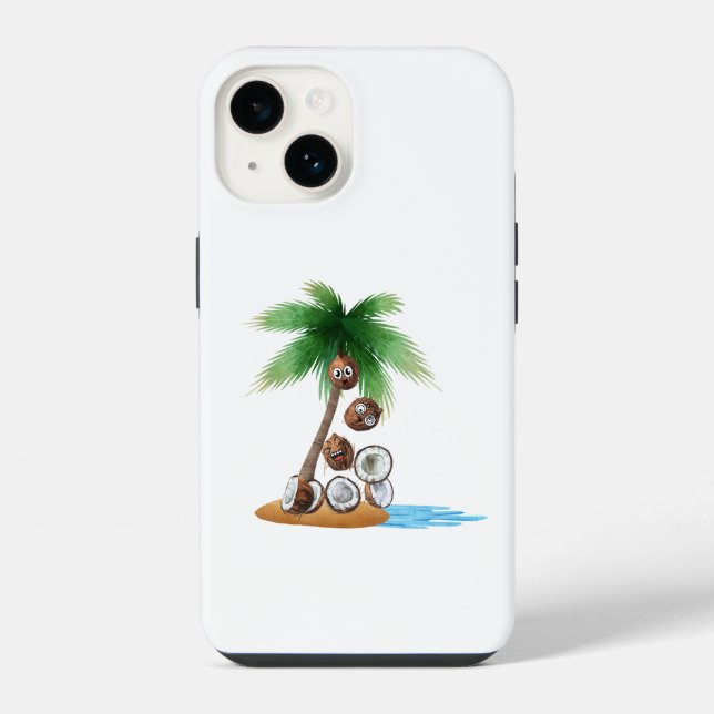 Druckknopfbeutel iPhone Hülle (Rückseite)