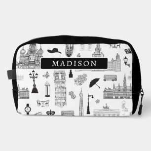 Druckknopfbeutel Waschbeutel