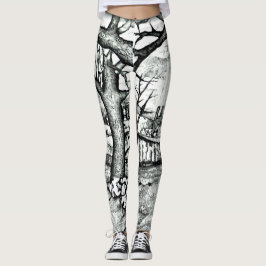 Druckleggings Leggings