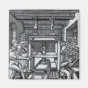 Druckmaschine Magnet