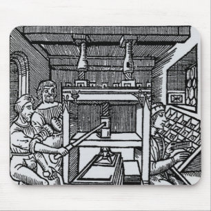 Druckmaschine Mousepad