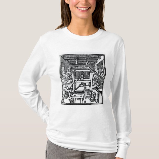 Druckmaschine T-Shirt (Vorderseite)