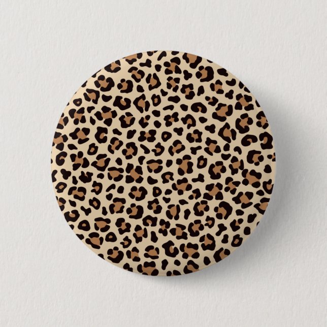 Druckmuster aus Pastell-Leopard Button (Vorderseite)