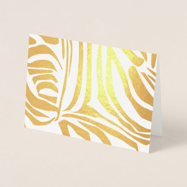 Druckmuster mit rosa Zebrastreifen Folienkarte (Vorderseite)