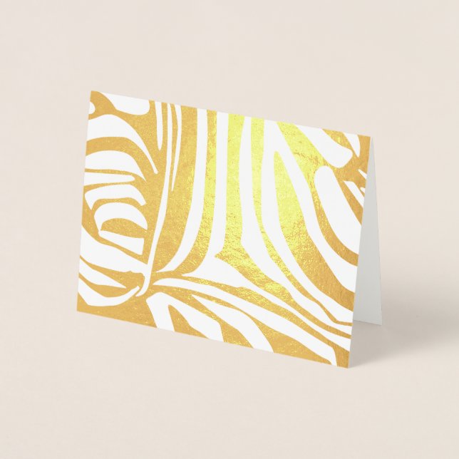 Druckmuster mit rosa Zebrastreifen Folienkarte (Vorderseite)