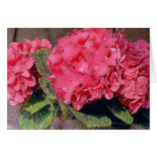 Druckpinke Blume (Vorderseite (Horizontal))
