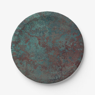 Druckplatte "Kupfer" Pappteller