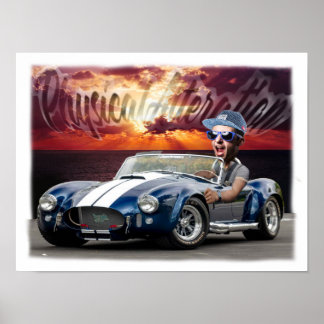 Druckregale AC Cobra Poster