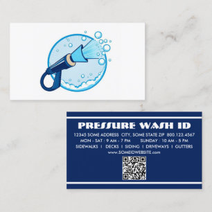 Druckreiniger mit QR-Code Treuekarte