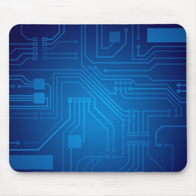 Druckschalttafel (PCB) Mousepad (Vorne)