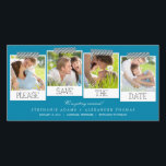 Druckt Save the Date Foto Cards<br><div class="desc">Diese schicken und modernen Fotokarten bitten Ihre Gäste stilvoll,  für Ihren großen Tag Save the Date zu gehen. Erhältlich in anderen Farben (individuelle Farbwünsche sind willkommen!).</div>