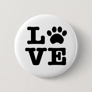 Drucktaste Liebe einfügen Button