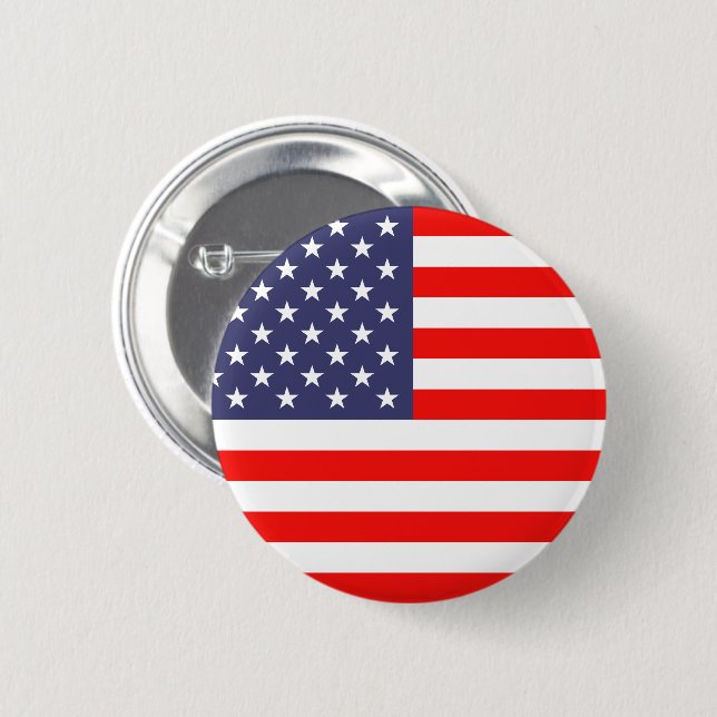 Drucktasten der amerikanischen Flagge Button (Vorne & Hinten)