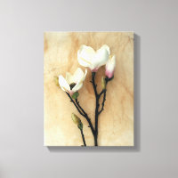 Druckwand der Magnolischen Blumenkunst