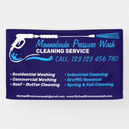Druckwaschanlage Power Wash Cleaner Shop Banner
